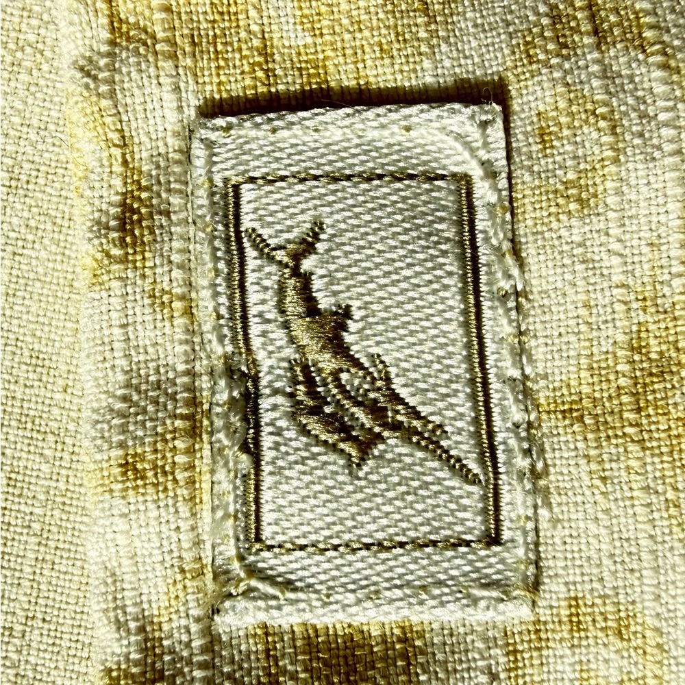 Tommy Bahama Shirt For Men Cream Paisley Print Silk Button Front Size XL - Picture 6 of 10